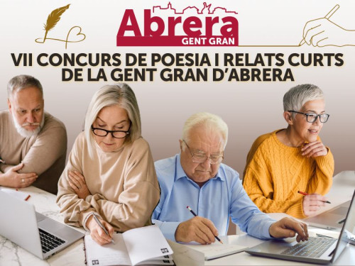 CARTELL VII CONCURS POESIA I RELATS CURTS GENT GRAN D'ABRERA (1)