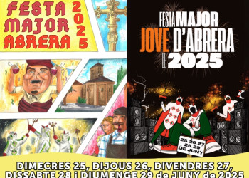 Festa Major 2025: Felicitem els guanyadors del Concurs de Cartells de la Festa Major i  la Festa Major Jove 2025. Enhorabona!