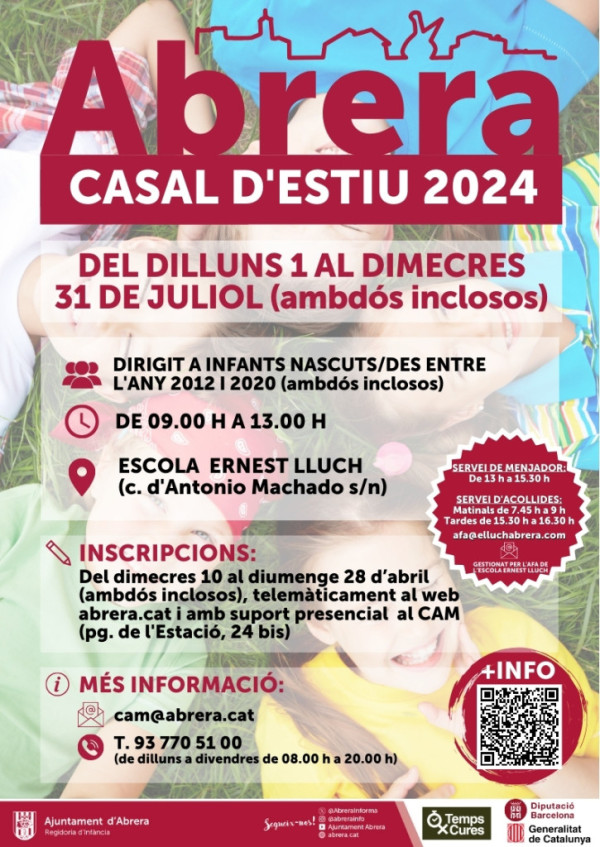 Cartell Casal d'Estiu 2024