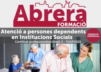 Curs d'Atenció per a persones dependents en Institucions Socials 2026