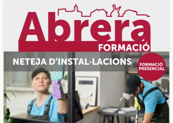 Cartell Curs de neteja d'instal·lacions - Inici setembre de 2026