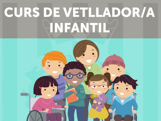 Curs de vetllador o vetlladora infantil portada