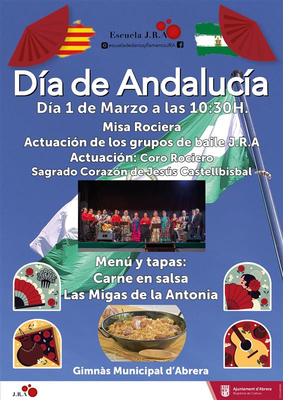 Dia d'Andalusia. Diumenge 1 de març 2026