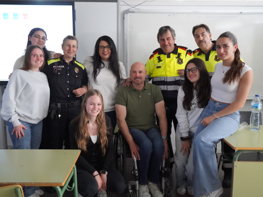 Portem a l’Institut Voltrera les xerrades 'GAME OVER: No te la juguis!' per a la prevenció d’accidents de trànsit