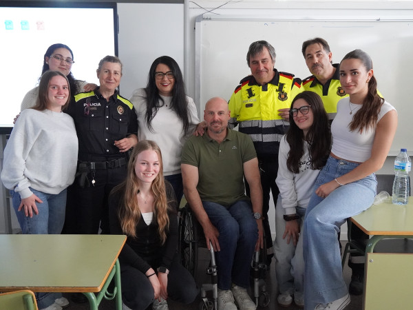 Portem a l’Institut Voltrera les xerrades 'GAME OVER: No te la juguis!' per a la prevenció d’accidents de trànsit