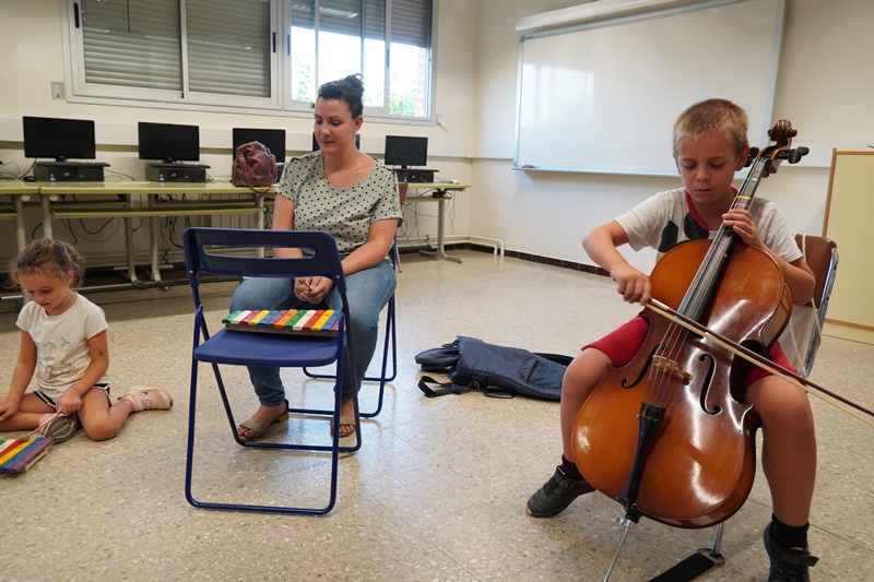 L'Escola Municipal de Música ha iniciat el curs escolar musical 2023-24 amb 190 alumnes matriculats