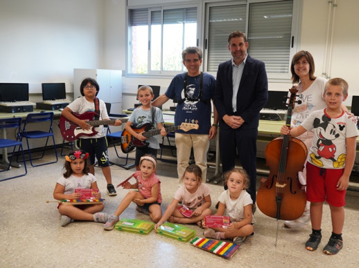 L'Escola Municipal de Música ha iniciat el curs escolar musical 2023-24 amb 190 alumnes matriculats