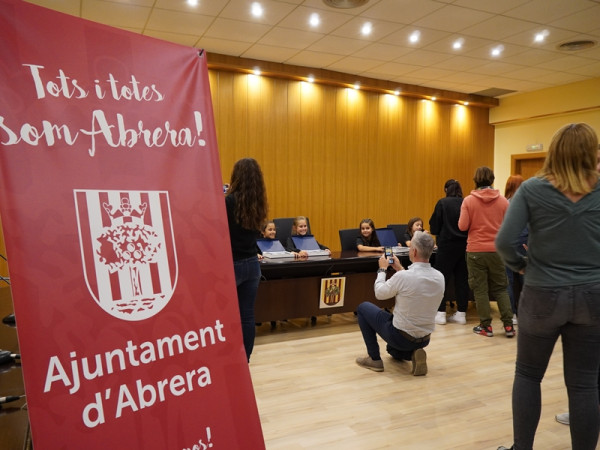 Lliurem els reconeixements esportius a les gimnastes de l'Abrera Gimnàstic Club pels èxits assolits als Campionats d'Espanya de Gimnàstica Artística d'aquest estiu