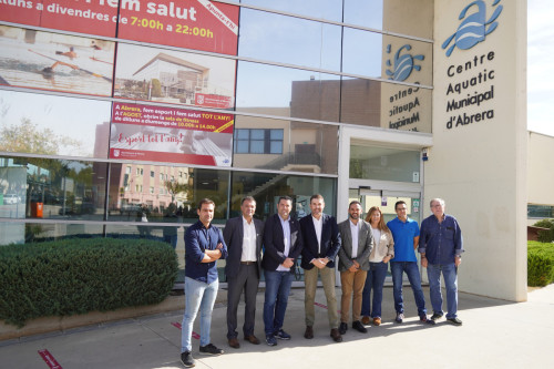 Abrera, amb l'esport! Rebem la visita del diputat adjunt de l'Àrea d'Esports i Activitat Física, Xavier Amor