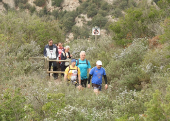 Èxit de participació a la XXIII edició de la Caminada de Primavera Abrera - Montserrat, amb unes 300 persones participants. Gràcies, Abrera!