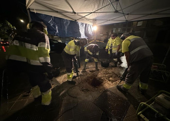 El Servei Municipal d'Aiguës d'Abrera està realitzant treballs de reparació i millora al nucli urbà aquest dilluns 16 d'octubre (2)