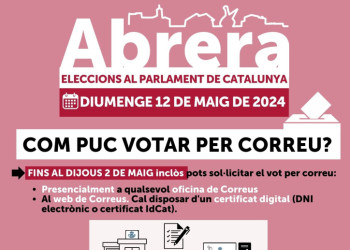 ELECCIONS PARLAMENT 2024 - VOT PER CORREU