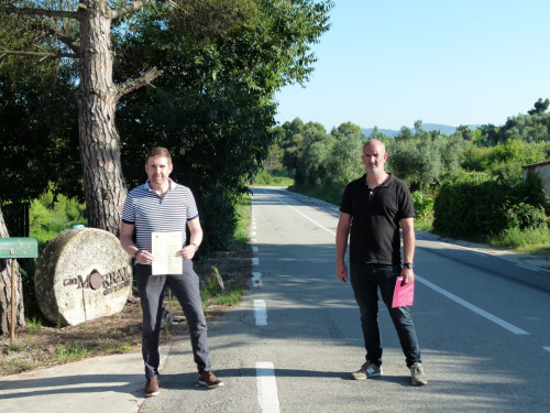 Els alcaldes d'Abrera i Ullastrell demanen més seguretat a la BV-1202 (6)