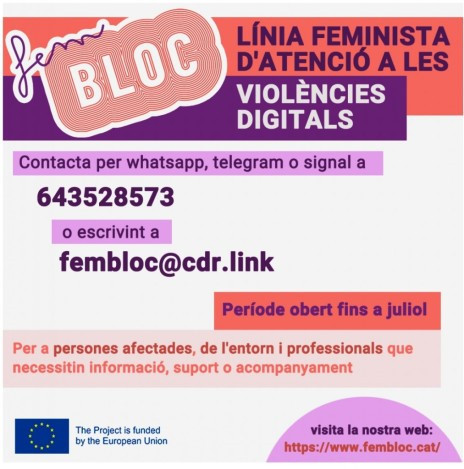 Fem bloc. Línia Feminista d'Atenció a les violències digitals