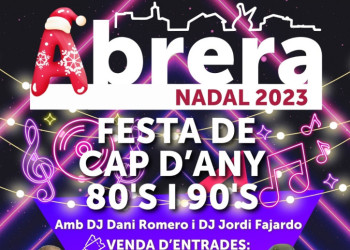 FESTA DE CAP D'ANY 80'S I 90'S. Amb Dj Dani Romero i Dj Jordi Fajardo
