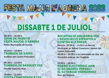Festa Major 2023 - Activitats dissabte 1 de juliol 01