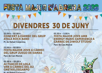 Festa Major 2023 - Activitats divendres 30 de juny 02