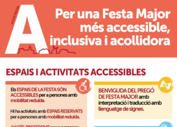 FESTA MAJOR D'ABRERA 2024 - FESTA ACCESSIBLE, INCLUSIVA I ACOLLIDORA