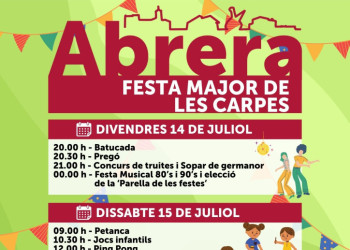 FESTA MAJOR DE LES CARPES 2023