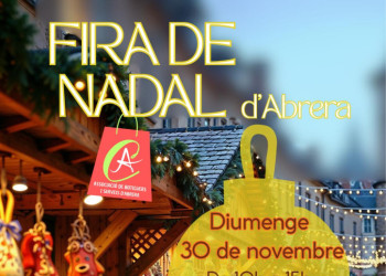 La il·lusió del Nadal es viu a Abrera! Arrenquem els actes nadalencs, amb la Fira de Nadal i la 10a Encesa de Llums de Nadal. Fira de Nadal 2025