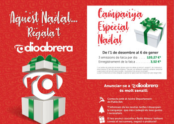Flyer Campanya Nadal Publicitat Ràdio Abrera