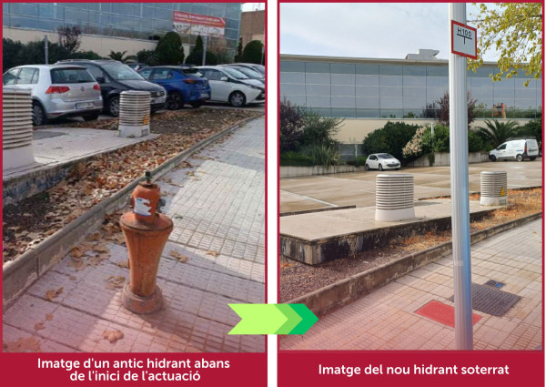 A Abrera millorem el nostre espai públic! Finalitzem les obres de soterrament i substitució dels hidrants del municipi