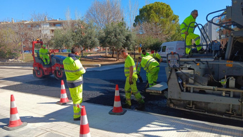 Atenció! Tall de circulació en el carrer de Martorell, de dilluns 11 a dimecres 13 de març, ambdós inclosos, per treballs d'asfaltatge i pintura