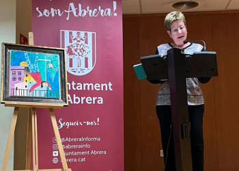 Assistim a la presentació del llibre 'Contes del Baix Llobregat' a càrrec de l'escriptor, Rafael Bellido i la il·lustradora, Joana Llordella