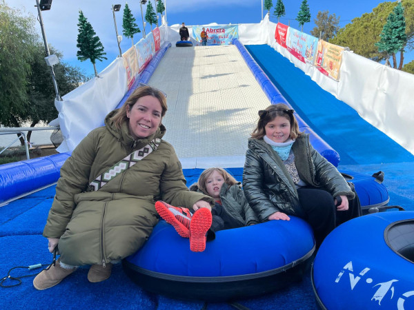 Famílies en el Parc de Nadal d'Abrera 2024-2025