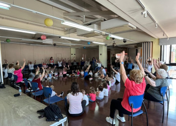 A Abrera impulsem les iniciatives educatives intergeneracionals amb el Projecte Lligams, entre l'Escola Bressol Municipal Món Petit i el Casal de la Gent Gran d'Abrera