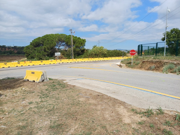 Tall de circulació d'un tram de la via BV-1202, del dimecres 5 de novembre al dijous 4 desembre, amb motiu de la construcció d'una nova rotonda a la cruïlla de les carreteres BV-1201 i BV-1202