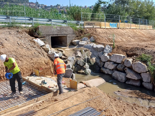 Tall de circulació d'un tram de la via BV-1202, del dimecres 5 de novembre al dijous 4 desembre, amb motiu de la construcció d'una nova rotonda a la cruïlla de les carreteres BV-1201 i BV-1202