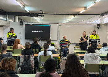 Portem a l’Institut Voltrera les xerrades 'GAME OVER: No te la juguis!' per a la prevenció d’accidents de trànsit