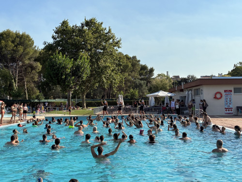 Ràdio Abrera a la Piscina 2026: Dimecres 8 de juliol de 2026: Exhibició d'Strong i Aquazumba amb Vive y Baila