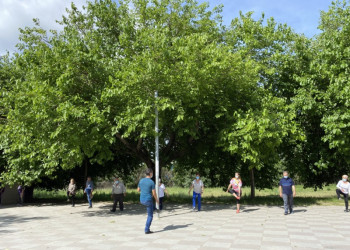 Reprenem les classes de gimnàstica suau als barris de Santa Maria de Vilalba i Can Vilalba amb totes les mesures de seguretat per la prevenció de la Covid-19