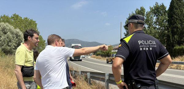 Exigim millores de seguretat a la C-55 a l'altura d'Abrera al Departament de Carreteres de la Generalitat de Catalunya
