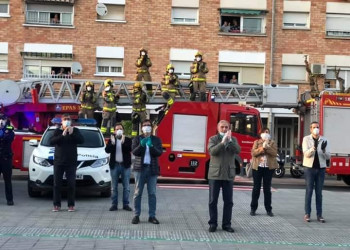 Ens sumem al reconeixement adreçat al personal sanitari