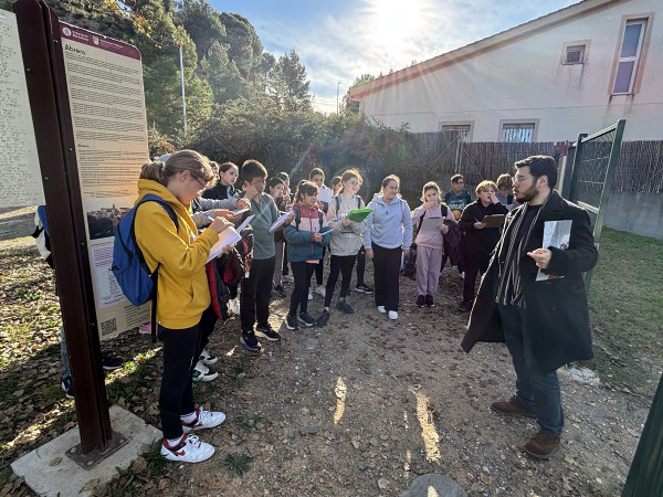 Visita del grup de sisè de l'Escola Ernest Lluch d'Abrera - dilluns 17 de novembre 2025