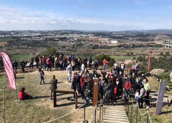 Més de 500 persones han gaudit de la jornada de portes obertes del Castell de Voltrera d'Abrera i el nou mirador de Montserrat d'Abrera