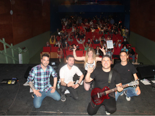 Gaudim del segon concert del Cicle Musical d'Abrera, amb l'actuació del grup EIMA