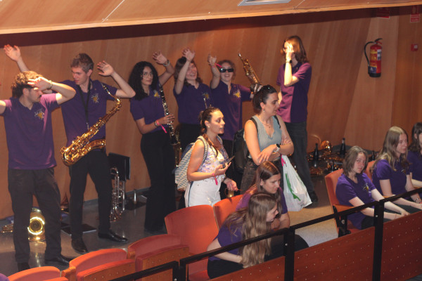 Gaudim amb el Festival RITMIKS, de Joves Músics Europeus, a l’Auditori del Centre Polivalent del Rebato i amb la nostra Escola Municipal de Música com a amfitriona!