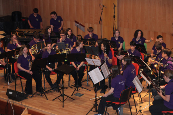 Gaudim amb el Festival RITMIKS, de Joves Músics Europeus, a l’Auditori del Centre Polivalent del Rebato i amb la nostra Escola Municipal de Música com a amfitriona!