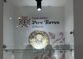 Inaugurem el nou Espai Artístic Pere Torres d'Abrera, amb autoritats, familiars, veïnat i una mostra del Centre Excursionista d'Abrera