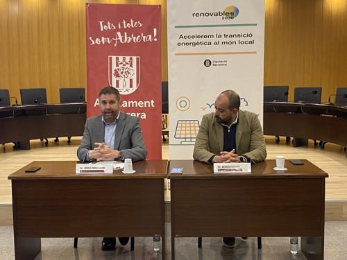 Abrera + Sostenible! Presentem el projecte d'instal·lació d'energies renovables per abastir set equipaments municipals