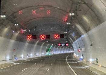 Interior del túnel de Voltrera