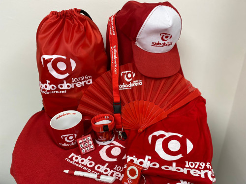 Lot de productes de Ràdio Abrera del Sorteig Festa Major 2021