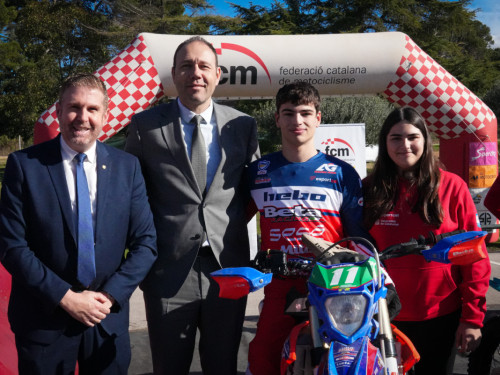 Abrera, amb l'esport! Assistim a la presentació del programa 'Nou Impuls del Motociclisme Català' a la sala d’actes del CAR de Sant Cugat