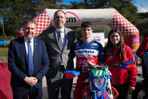 Abrera, amb l'esport! Assistim a la presentació del programa 'Nou Impuls del Motociclisme Català' a la sala d’actes del CAR de Sant Cugat