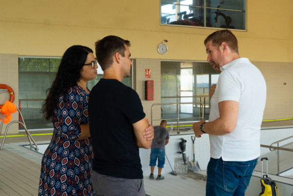 ACTUALITZACIÓ. DIMECRES 5 D'AGOST: Continuem treballant intensament per reobrir el Centre Aquàtic Municipal (CAM) el més aviat possible amb totes les garanties de seguretat i salut