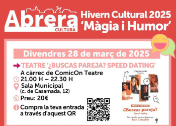 Hivern Cultural 2025. ¿Buscas pareja? Speed dating